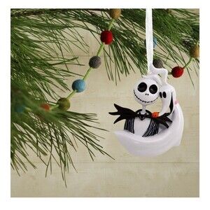 Hallmark 2022 Nightmare Before Christmas Jack Skellington and Zero - Disney